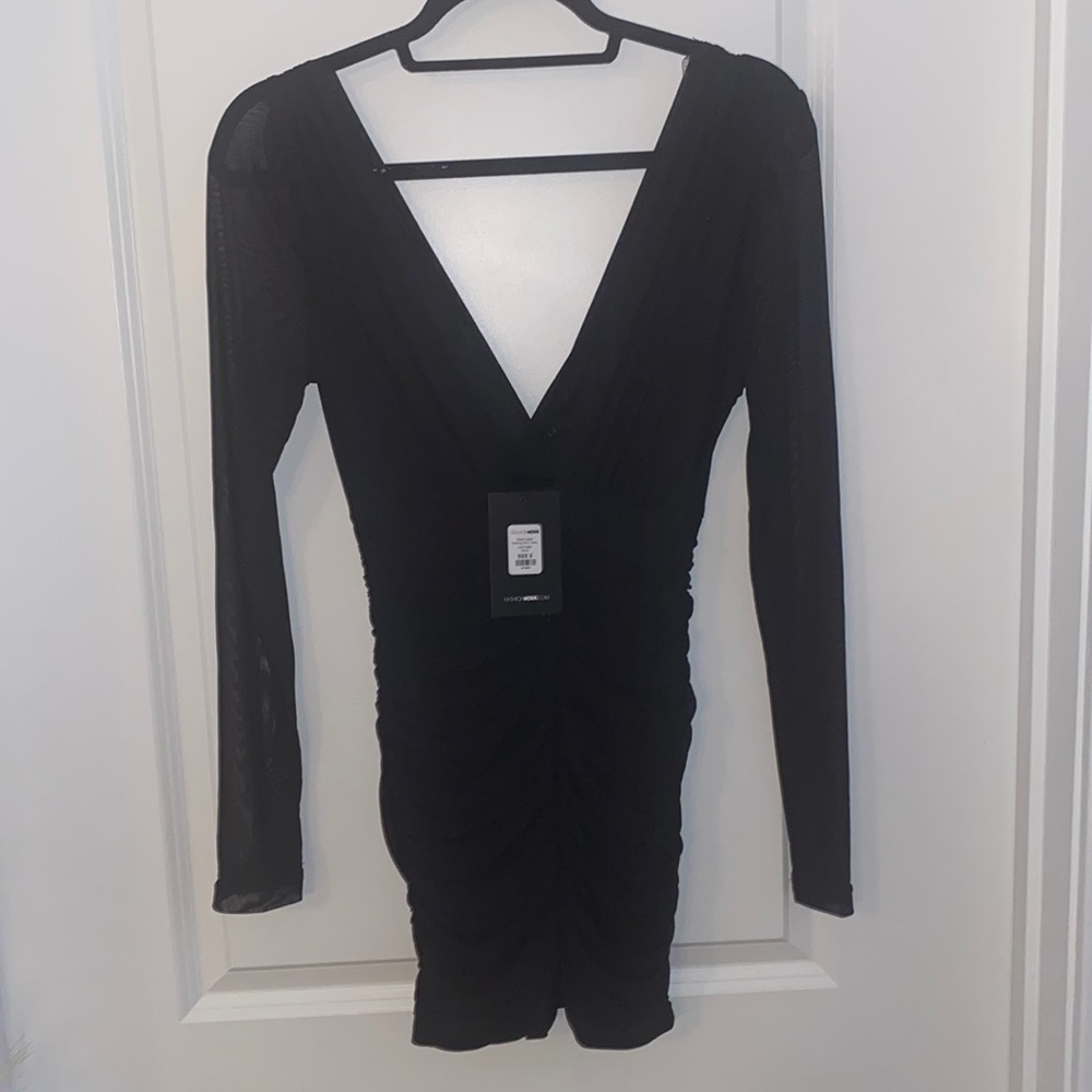 Sheer Goes Nothing Mini Dress - Picture 4 of 6